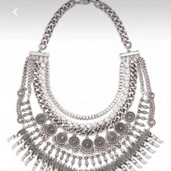 BaubleBar Jewelry - Stunning BaubleBar Amazon Medallion Bib Necklace
